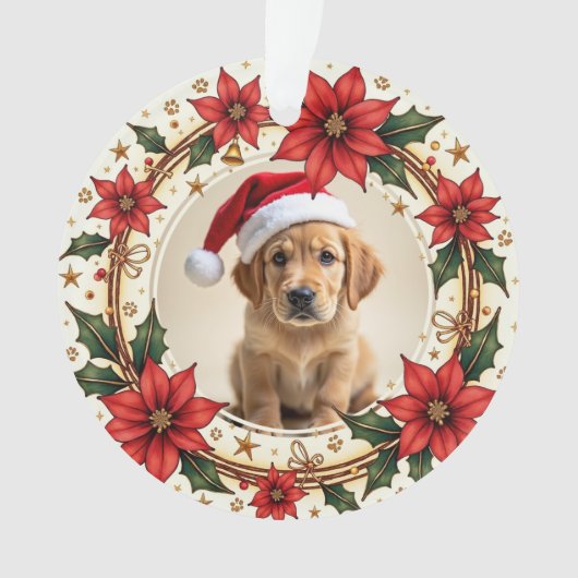 サンタパウズフォーエバー 両面1stクリスマス オーナメント (正面)