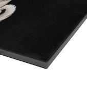 サンタパグクリスマスライトクリスマスドッグ恋人 カッティングボード (角)