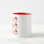 サンタパグマグカワイドグサンタハットホットココアマグカップ マグカップ (中央)