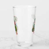 サンタパスいけなの名前のクリスマス タンブラーグラス (左)