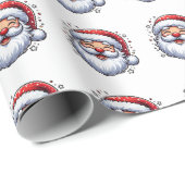 サンタパタおもしろいーン ラッピングペーパー (ロールコーナー)