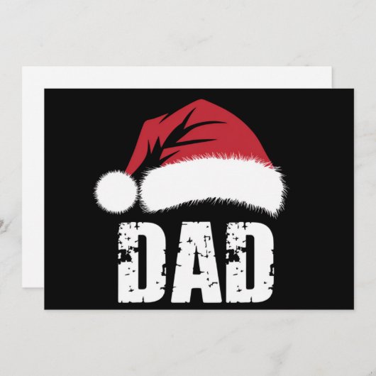 サンタパパ クリスマス ファミリーマッチングパジャマ お父さん (正面/裏面)