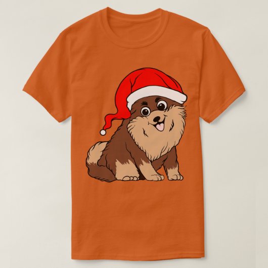 サンタパピー Tシャツ (デザイン正面)
