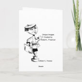 サンタパレードのボート シーズンカード (裏面)