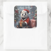 サンタパンダベア スクエアシール (バッグ)