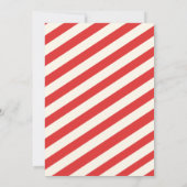 サンタパーソナライズされたからの手紙 招待状 (裏面)