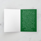 サンタパーソナライズされたと友達のクリスマス カード (内部)