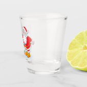 サンタパーソナライズされたのリスいけなト ショットグラス (右)