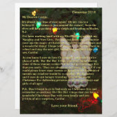 サンタパーソナライズされたエンジェルライトからの手紙 (正面/裏面)