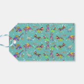 サンタパーソナライズされたクリスマス ギフトタグ (裏面横)