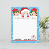 サンタパーソナライズされたクロースからの手紙 (スタンド正面)