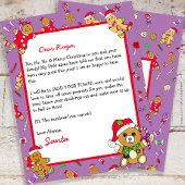 サンタパーソナライズされたクロースからの手紙