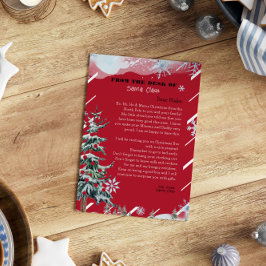 サンタパーソナライズされたクロースからの手紙 招待状
