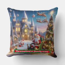 サンタパーソナライズされたクロースカラフルクリスマス