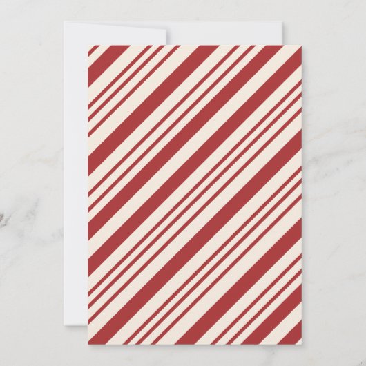 サンタパーソナライズされたテンプレートからの手紙 招待状 (裏面)