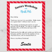 サンタパーソナライズされたーからのクリスマスレター返信 (正面)