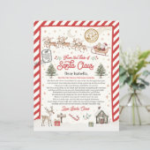 サンタパーソナライズされたーからの北極の公式書簡 (スタンド正面)