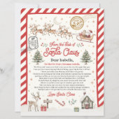 サンタパーソナライズされたーからの北極の公式書簡 (正面)