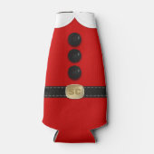 サンタパーティー赤小妖精や小人衣装7月のクリスマス ボトルクーラー (正面)