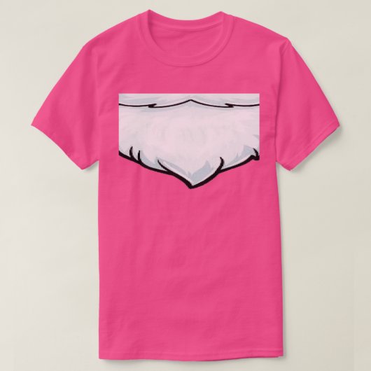 サンタヒゲ1 Tシャツ (デザイン正面)