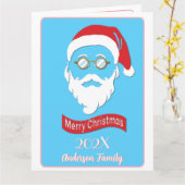 サンタヒップスタースタイル カード (黄色い花)