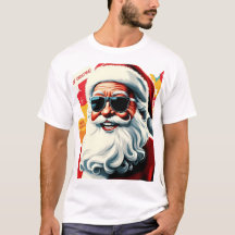 サンタヒップスターTシャツ