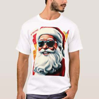 サンタヒップスターTシャツ Tシャツ
