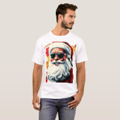 サンタヒップスターTシャツ Tシャツ (正面フル)
