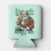 サンタビおもしろいア親愛・ワードアート 缶クーラー (裏面)