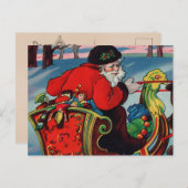 サンタビクトリアンはがき シーズンポストカード (正面/裏面)