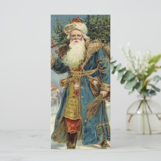 サンタビクトリアンクロースと木 (スタンド正面)