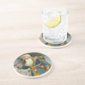 サンタビクトリアンクロースと木 コースター (側面)