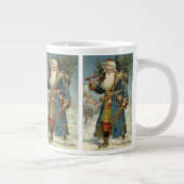 サンタビクトリアンクロースと木 ジャンボコーヒーマグカップ (右)