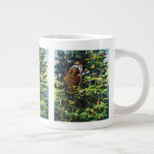 サンタビクトリアンクロースと木 ジャンボコーヒーマグカップ (右)