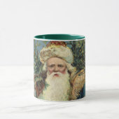 サンタビクトリアンクロースと木 マグカップ (中央)