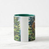 サンタビクトリアンクロースと木 マグカップ (中央)