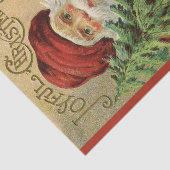 サンタビクトリアンクロースと木 薄葉紙 (詳細)