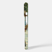 サンタビクトリアンクロースと木 Case-Mate iPhoneケース (裏面 / 左)