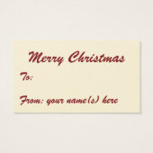 サンタビクトリアンクロースのおもちゃつき (裏面)