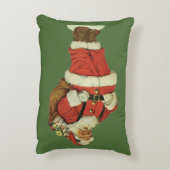 サンタビクトリアンクロースのおもちゃつき アクセントクッション (裏面(縦))