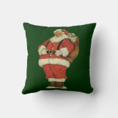 サンタビクトリアンクロースのおもちゃつき クッション (裏面)