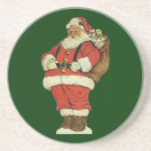 サンタビクトリアンクロースのおもちゃつき コースター (正面)