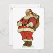 サンタビクトリアンクロースのおもちゃつき シーズンポストカード (正面/裏面)