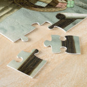 サンタビクトリアンクロースのおもちゃつき ジグソーパズル (側面)