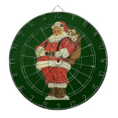 サンタビクトリアンクロースのおもちゃつき ダーツボード (正面)