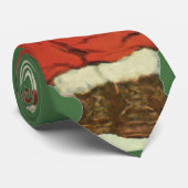 サンタビクトリアンクロースのおもちゃつき ネクタイ (ロール)