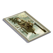 サンタビクトリアンクロースのおもちゃつき ノートブック (右側)