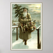 サンタビクトリアンクロースのおもちゃつき ポスター (正面)