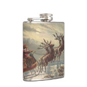 サンタビクトリアンクロースのヴィンテージクリスマス フラスク (右)