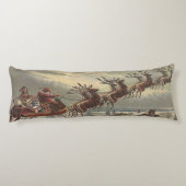 サンタビクトリアンクロースのヴィンテージクリスマス ボディピロー (裏面)